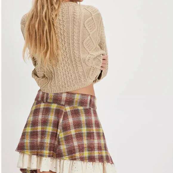 Free People Country Belle Mini Skirt - Picture 5 of 5